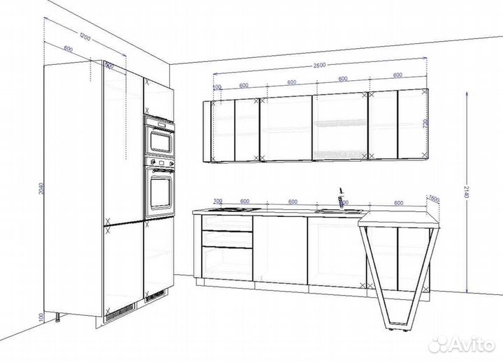 Кухни на заказ