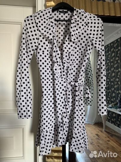 Платье в горошек