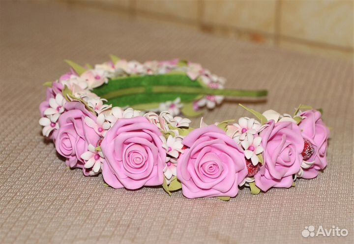 Ободок ручной работы для девочки