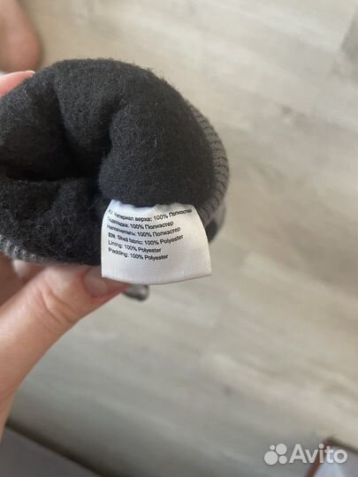 Варежки краги котофей