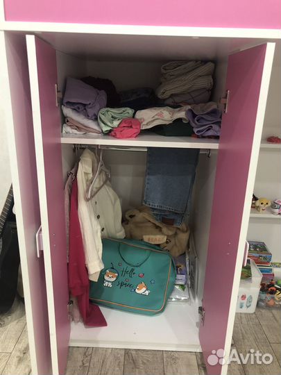 Детская кровать чердак для девочки