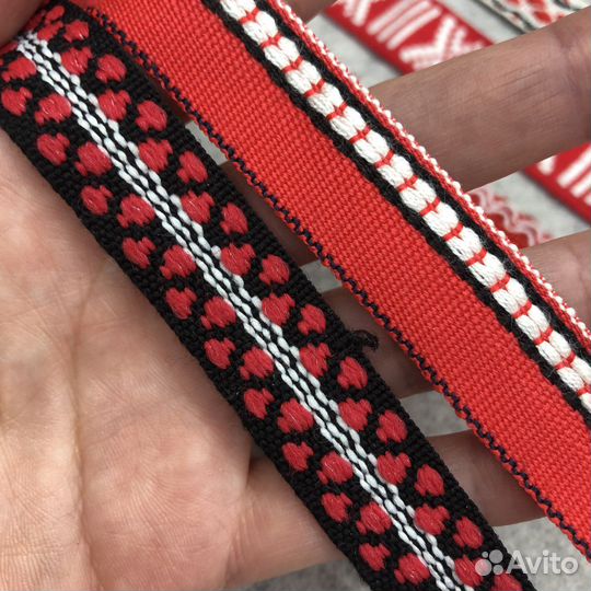 Тесьма советская из хлопка и вискозы