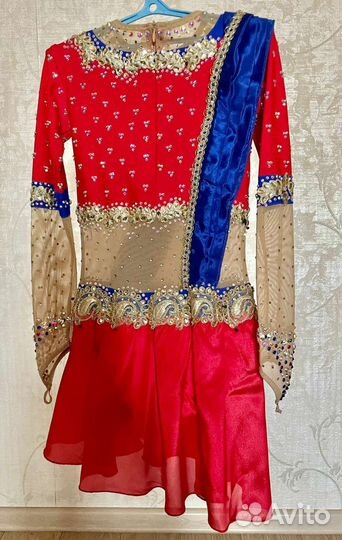 Платье для фигурного катания рост 134-140