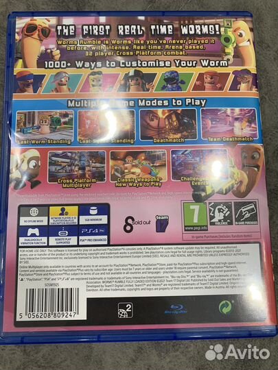 Игры для приставок ps4 Worms