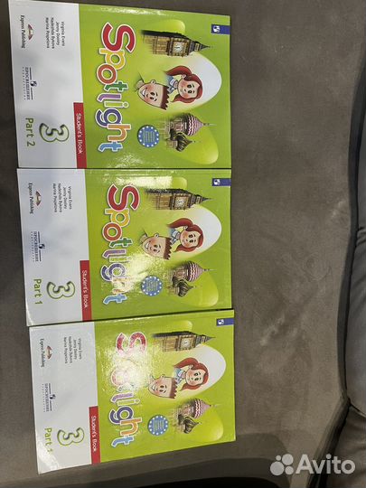 Учебники английского Spotlight, 2,3,4 класс