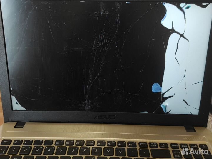 Ноутбук asus на запчасти