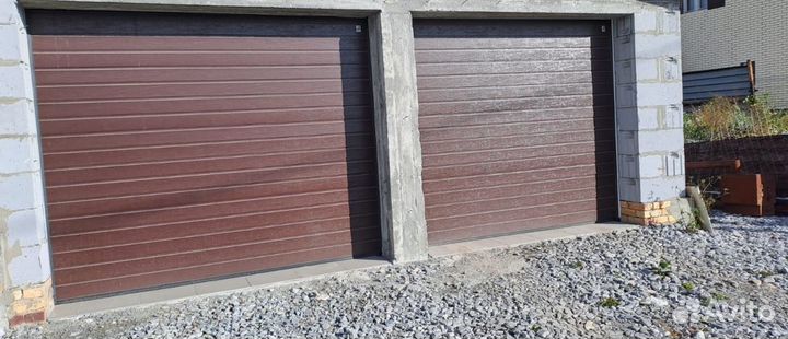 Секционные гаражные ворота Alutech