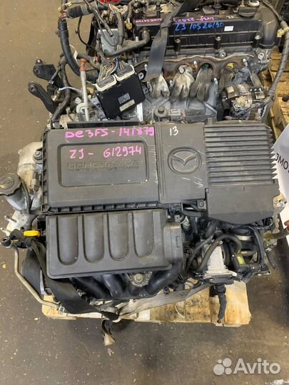 Двигатель ZJ-VE 1.3L Mazda 2 / Demio