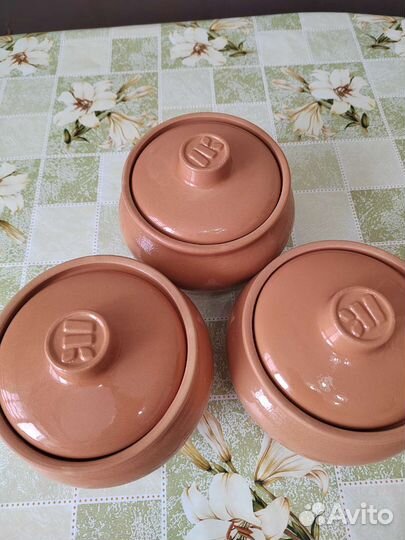 Горшок для запекания новые большие