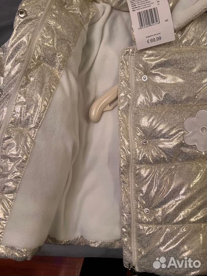 Пуховик детский 86 chicco