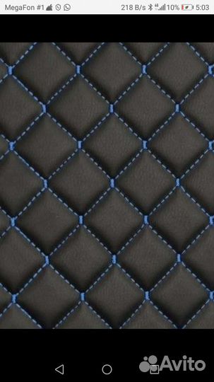 Вставки в дверные карты Кио Рио 3