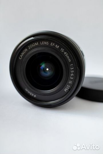 Объектив canon EF-M 15-45mm IS STM