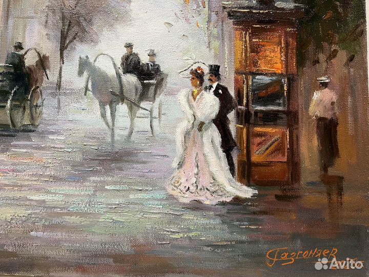 Картина маслом на холсте