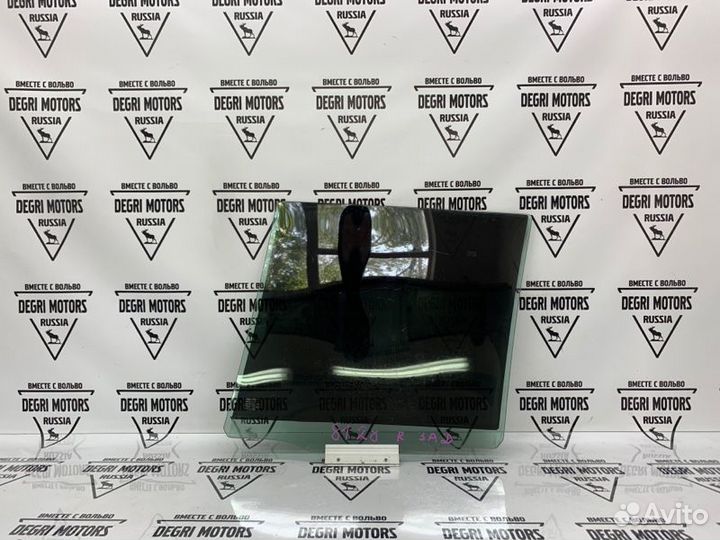 Стекло задней правой двери оригин Volvo XC90 2003