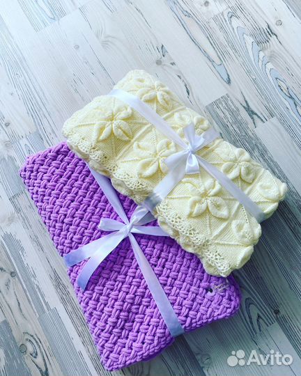 Плед детский ручная работа