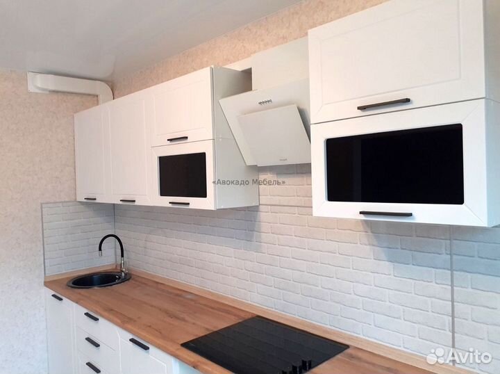 Кухонный гарнитур модульный белый