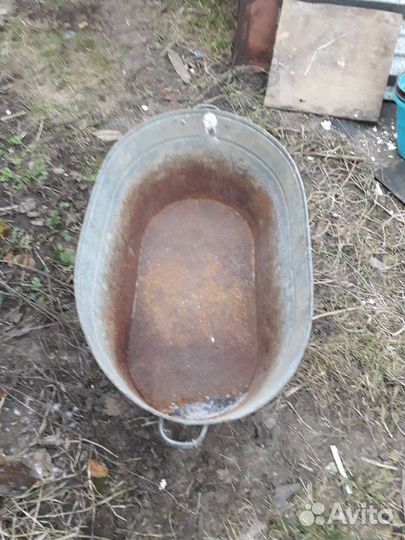 Таз оцинкованный