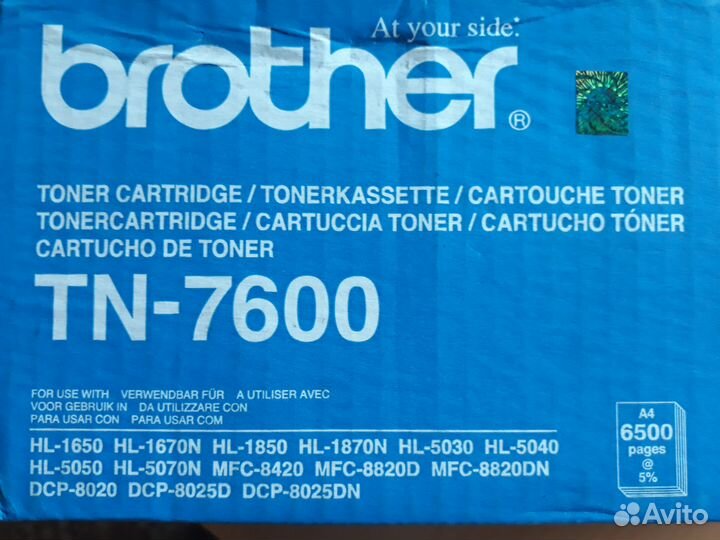 Картридж Brother TN 7600