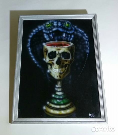 Картина в технике аэрографии 