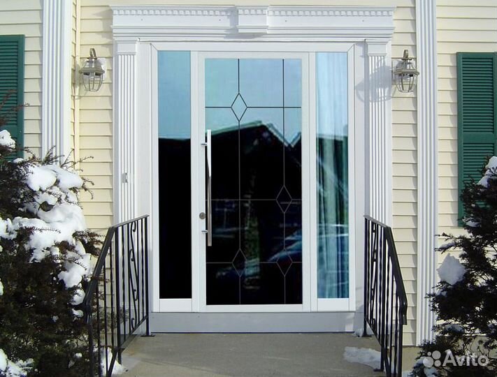 Пластиковые входные двери от производителя