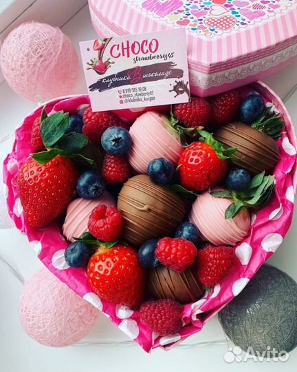 Клубника в шоколаде