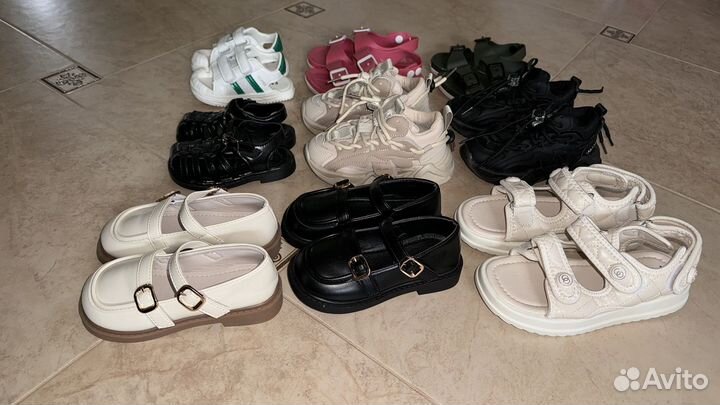 Туфли пакетом для девочки