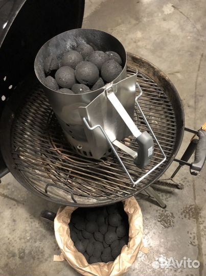 Угольные брикеты для гриля Weber