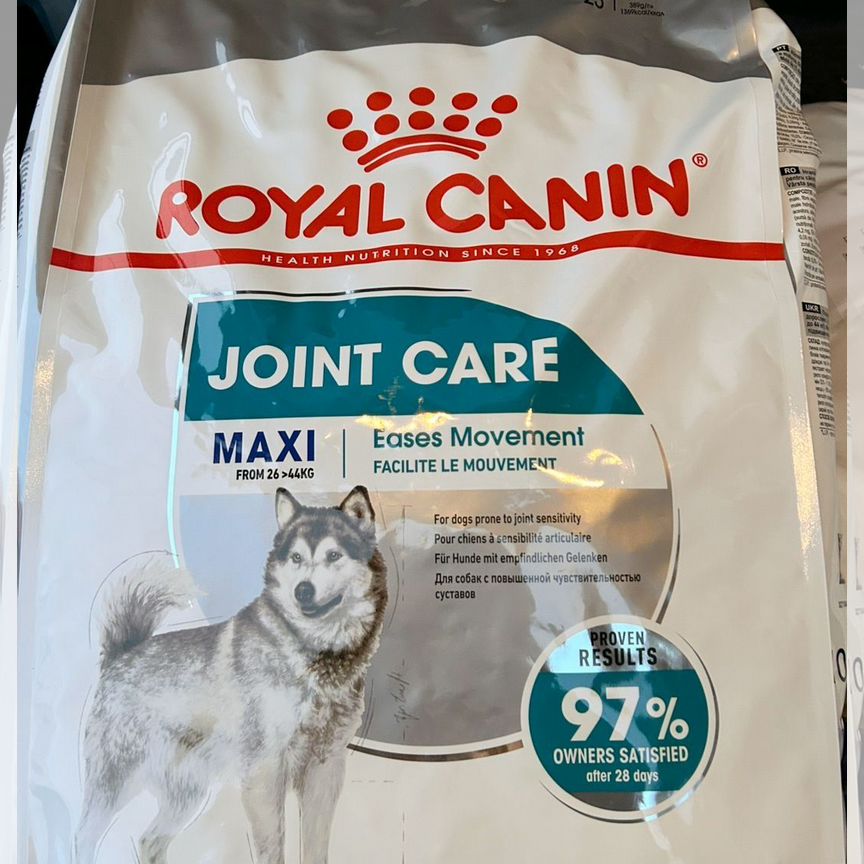 Корм для собак maxi joint care royal canin