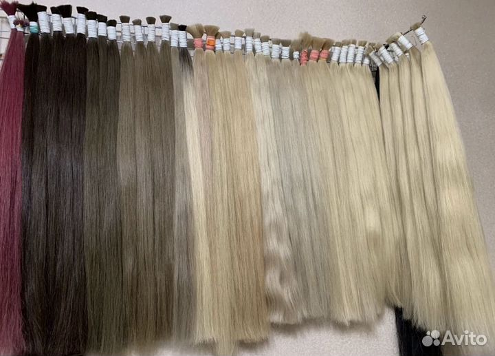 Волосы для наращивания натуральные