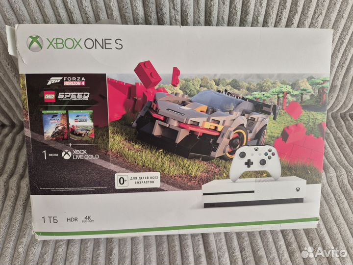 Xbox one s 1tb с дисководом