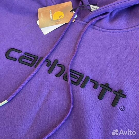 Худи carhartt Фиолетовый