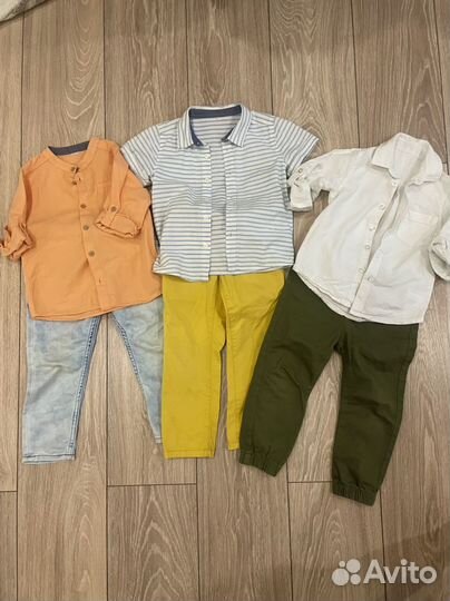 Пакет вещей для мальчика 98 104