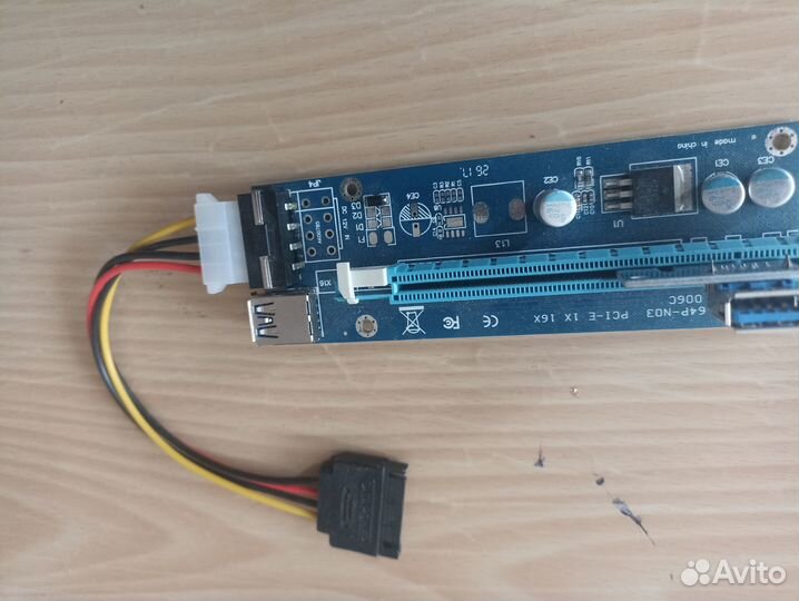 Райзер pci-e PCE164P-N003 VER006С