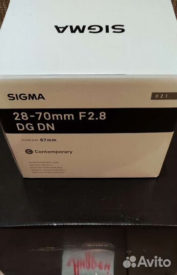 Sigma 28-70mm F/2.8 DG DN Sony E новый