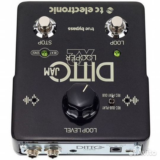 Педаль эффектов Tc Electronic ditto JAM X2 looper