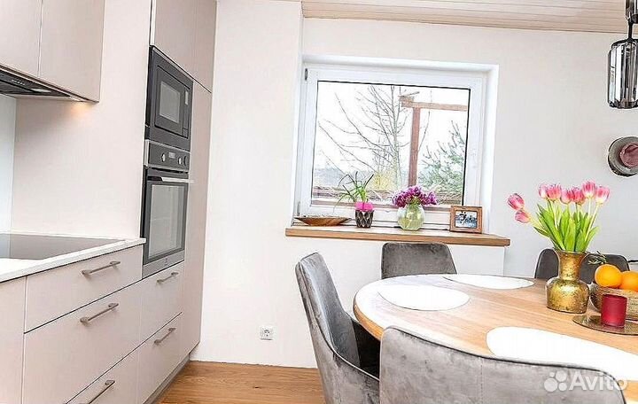 Кухня в потолок