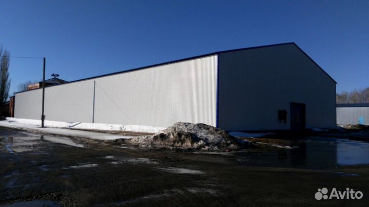 Строительство складов ангаров