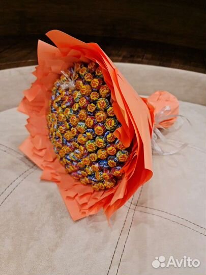 Сладкие букеты из конфет