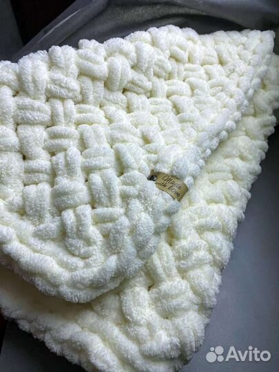 Плед детский плюшевый