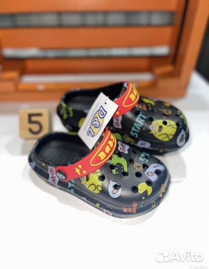 Кроксы детские