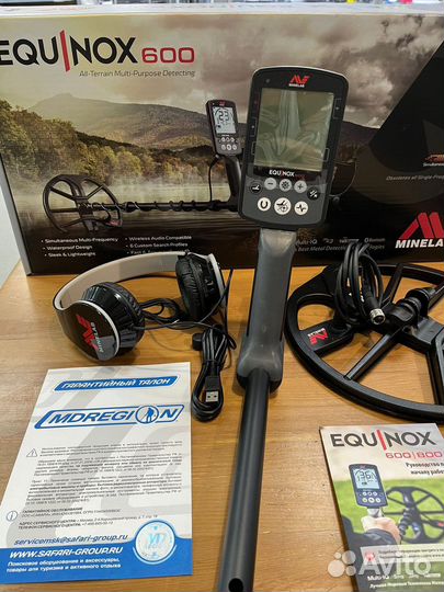 Металлоискатель Minelab Equinox
