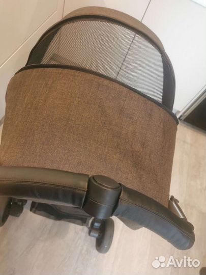 Прогулочная коляска moon kiss brown