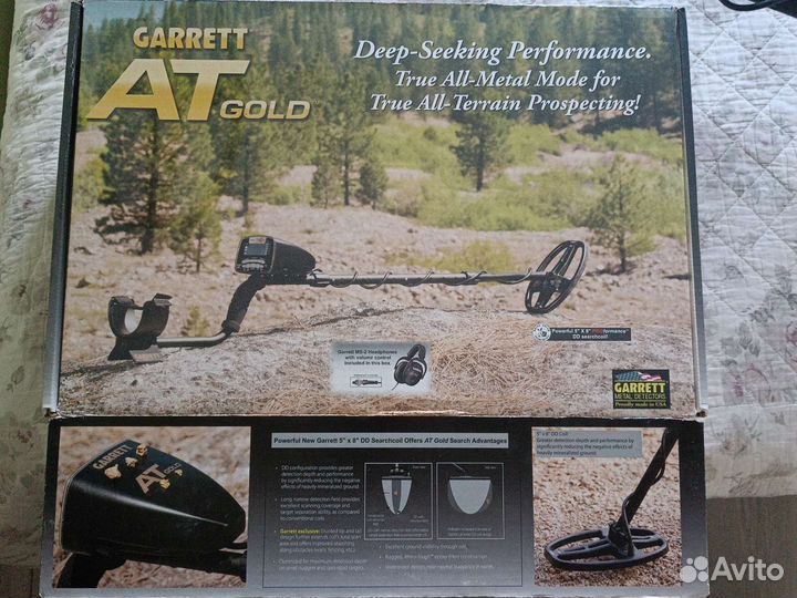 Металлоискатель garrett AT gold
