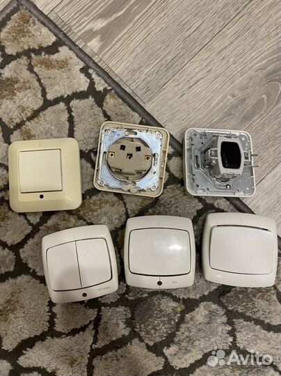 Розетки и выключатели бу