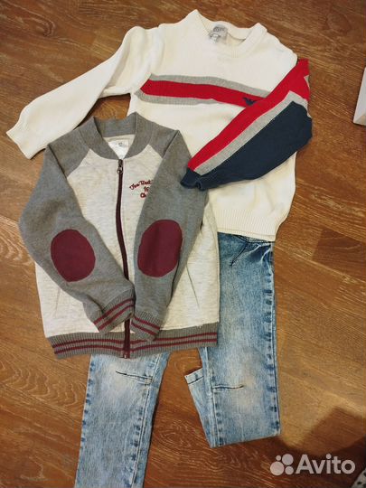 Детские вещи пакетом для мальчика 104-110