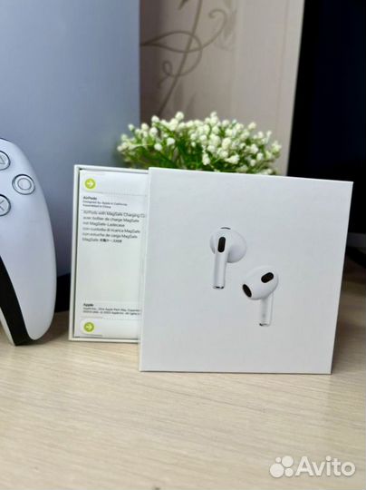 Airpods 3 premium Гарантия 21 день + чехольчик