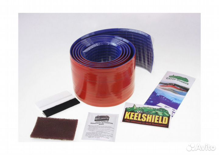 Защита киля KeelShield, 2.44 м, синий цвет KS8ROY