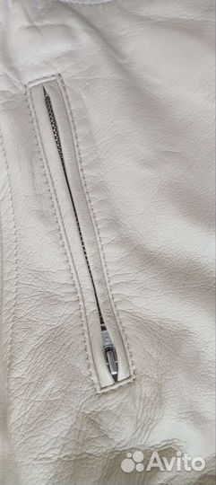 Куртка sisley натуральная кожа