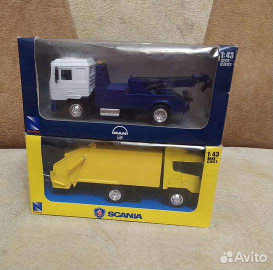 Scania, man new ray 1:43