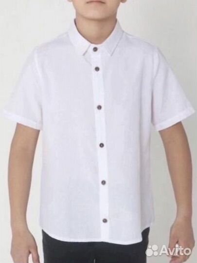 Рубашка на мальчика 164/42 новая короткий рукав
